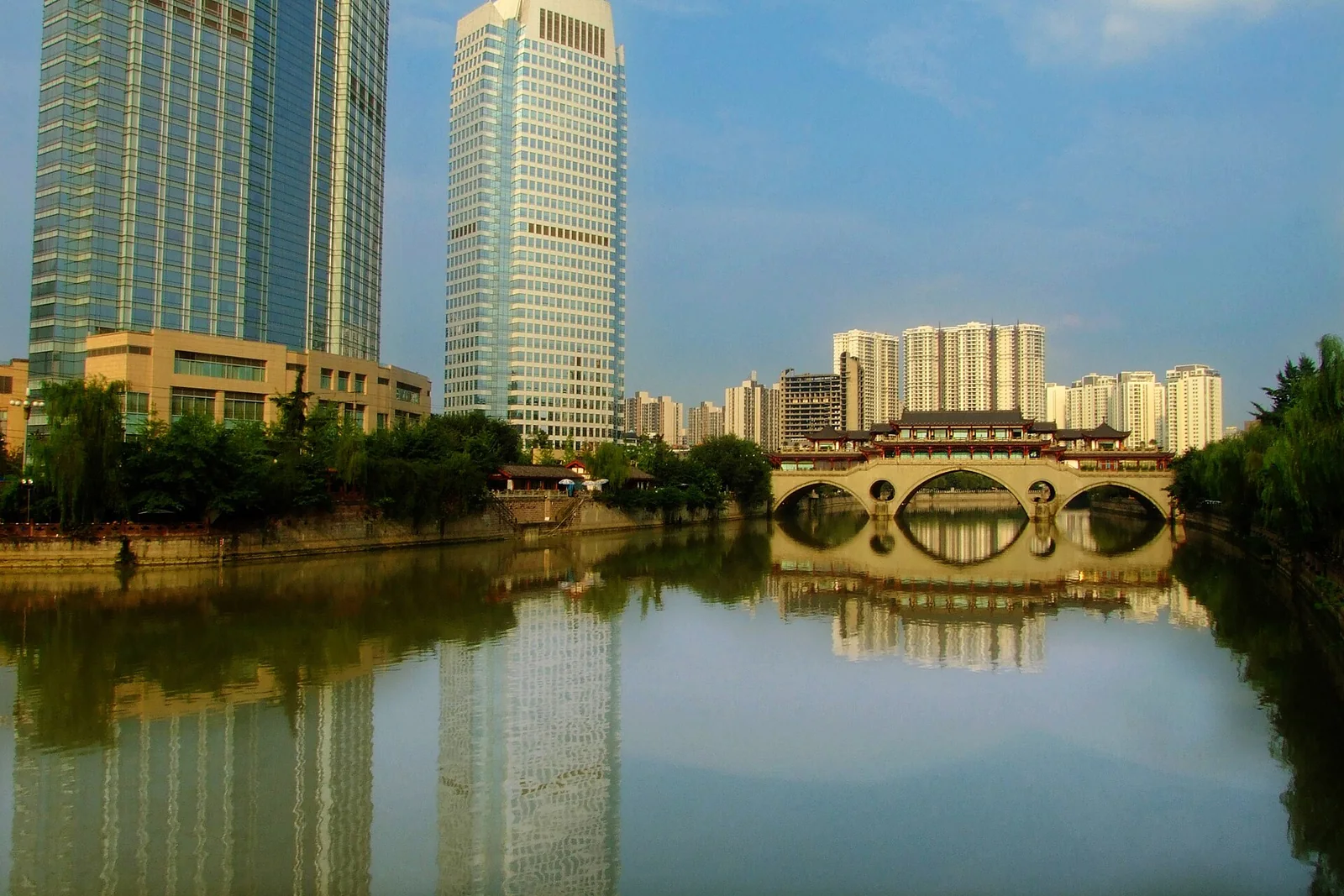 Chengdu representative city view