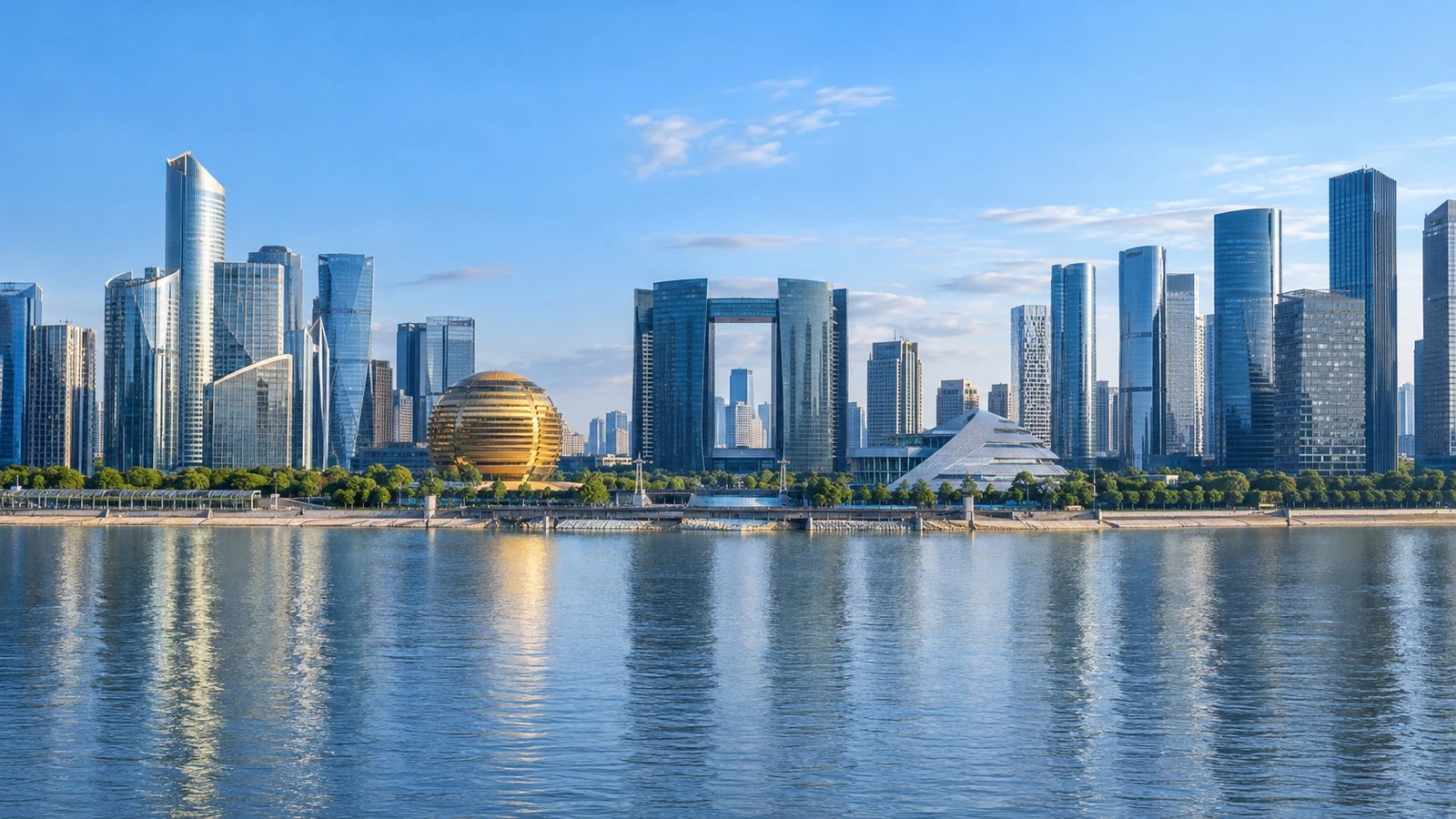 Modern cityscape of Hangzhou